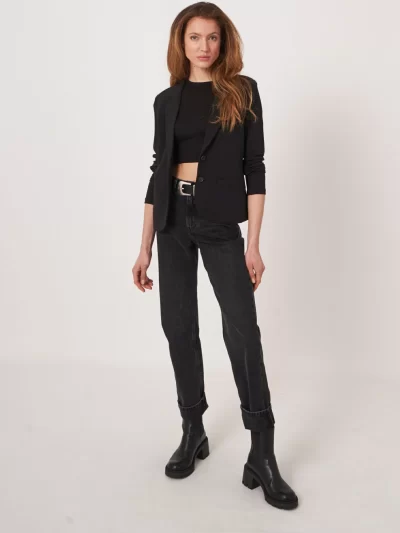 Katie Sweatshirt Blazer in black - 6 - Image 5