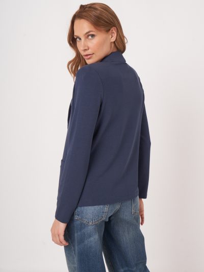 Katie Sweatshirt Blazer in marine - Image 2