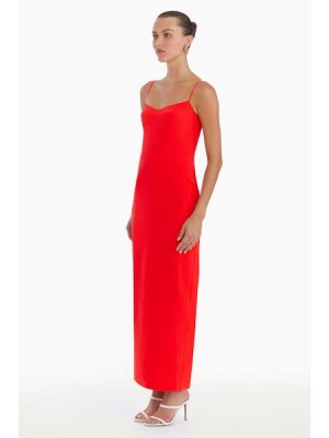 Lawrence Maxi Dress in Crimson - coming soon - Image 3