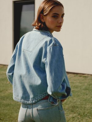 Bevvie Woven Denim Jacket - Image 6