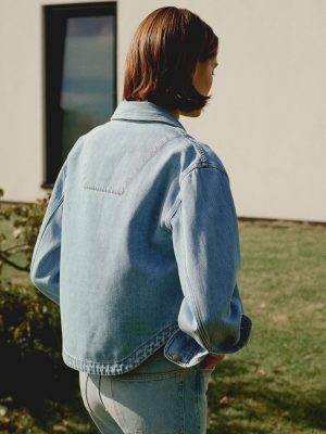 Bevvie Woven Denim Jacket - Image 7