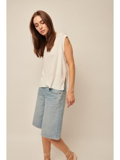 Maggie Top in chalk - Image 2