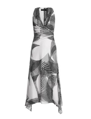 Crissy Printed Cowl Halter Dress - Image 2