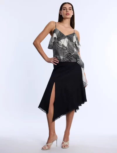 Cherry Printed Flounce Cami - Image 7