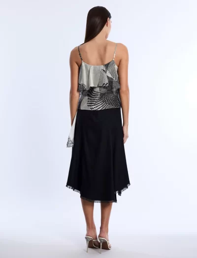 Cherry Printed Flounce Cami - Image 8