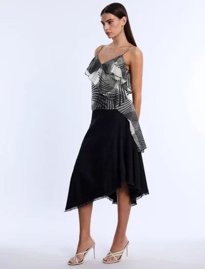 Cherry Printed Flounce Cami - Image 6