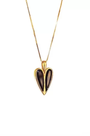 Monroe Necklace in Black Gold - coming soon - Image 4