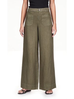 Christy Wide Leg Pants in Kalamata - coming spring'25