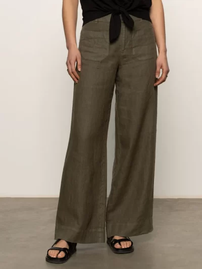 Christy Wide Leg Pants in Kalamata - Image 4