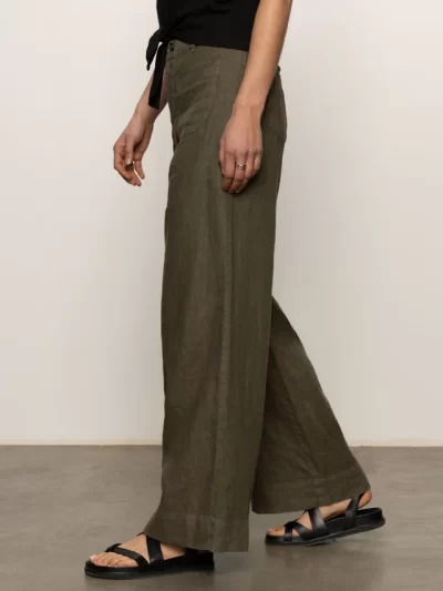 Christy Wide Leg Pants in Kalamata - Image 3