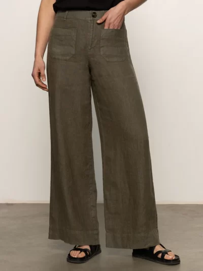 Christy Wide Leg Pants in Kalamata - Image 7