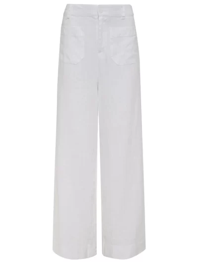Christy Wide Leg Pant in white - Image 2