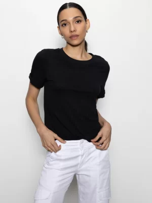 Marla Perfect Tee in black