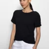 Marla Perfect Tee in black - Image 5