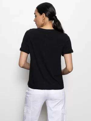 Marla Perfect Tee in black - Image 4