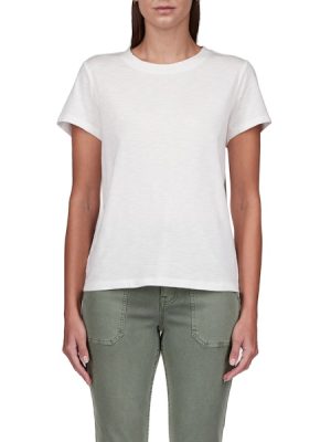 Marla Perfect Tee in white - coming spring'25