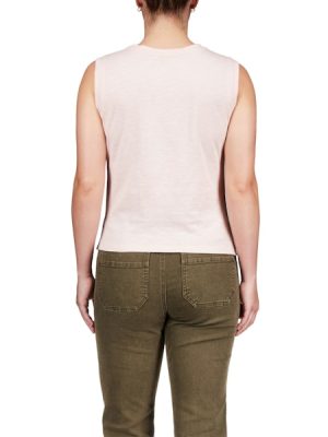 Diane Draped Tank in earth pink - coming spring'25 - Image 2