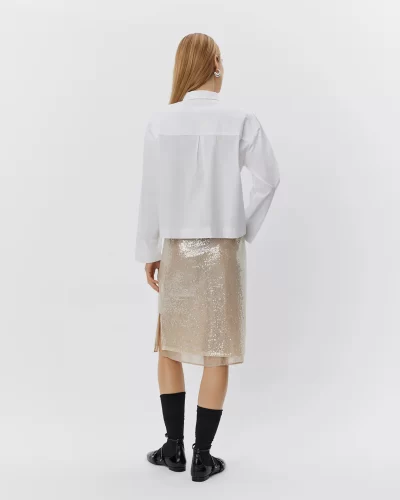 ELLIDA SHIRT in Brilliant White - XS - Image 5