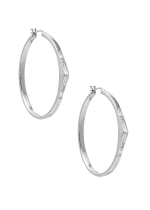 Golden Hour Hoops in Rhodium - coming soon