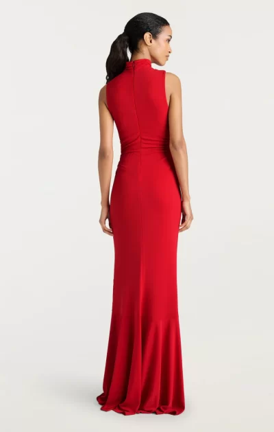 Rori gown in candy apple - Image 3