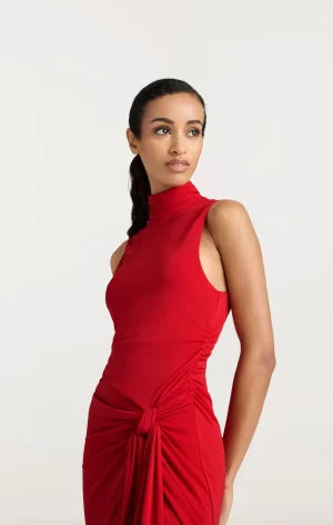 Rori gown in candy apple - Image 4