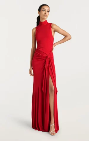 Rori gown in candy apple - Image 5