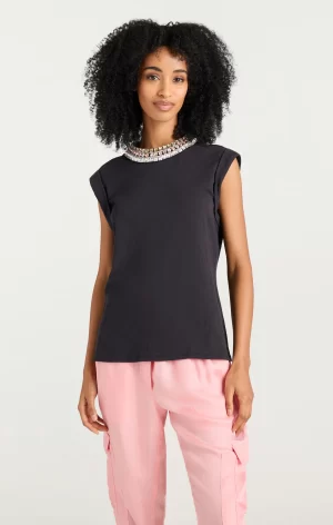 BELLA BORDER TEE