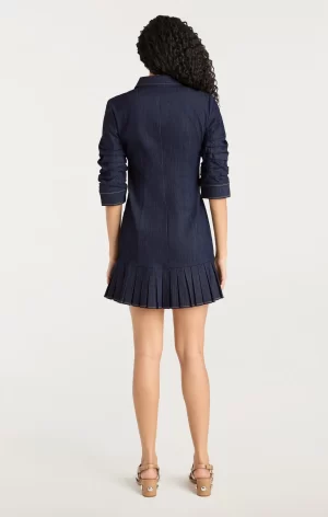 Lucilla Denim Dress in denim - Image 4