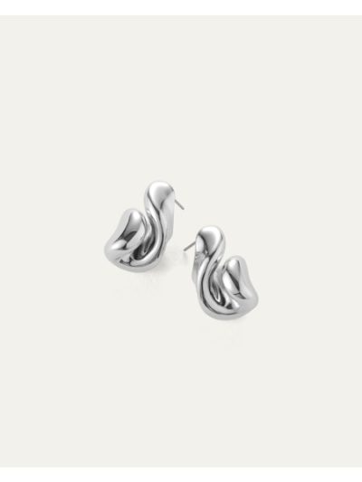 Estelle Earrings in silver - Image 2