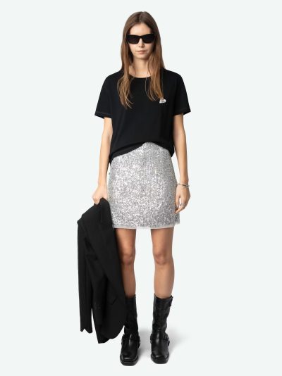 Marta Heart Zadig in black - xs - Image 6