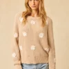 Hendrix Knit sweater in sandstone - Image 2
