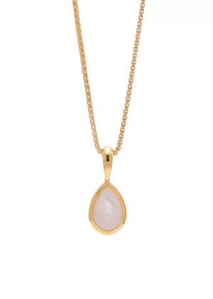 Koy Moonstone Necklace in Gold - coming soon - Image 4