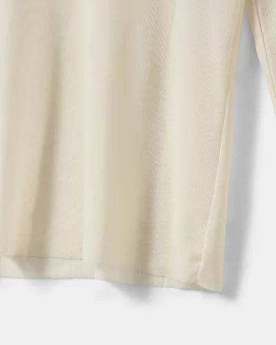 MARGOT MESH TOP in Off white - Image 2