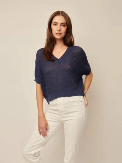 Piper Knit Top in CURRENT