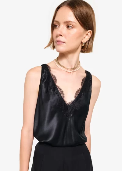 Marris Camisole in black - Image 3