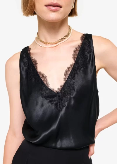 Marris Camisole in black - Image 4