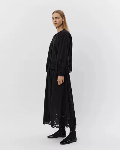 SARAI SKIRT in Black - Image 7