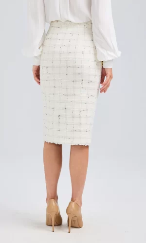 Arcadia Tweed Skirt - Image 2