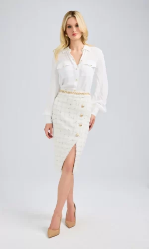 Arcadia Tweed Skirt - Image 6