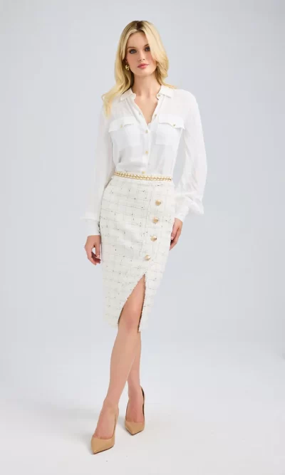 Arcadia Tweed Skirt SZ 12 - Image 6