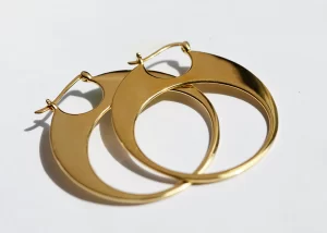 Solange Earrings in Gold - coming soon - Image 4