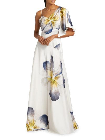 Cosani Print Gown - Image 4