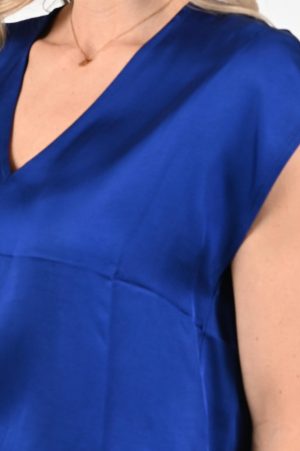 Olivia Blouse in royal blue - Image 3
