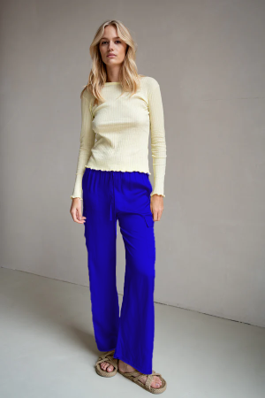 Sophia Trouser in Royal Blue