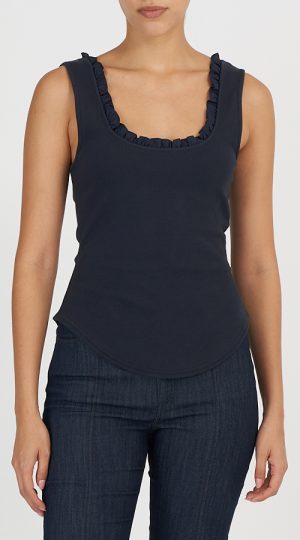 joselle top in navy - coming soon