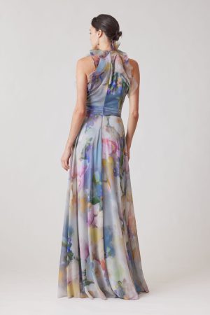 Sutherns Halter Chiffon Gown - coming soon - Image 2