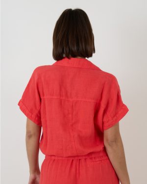 Wini Blouse in Pomegranate - Image 3