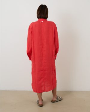 Paulette Dress in Pomegranate - Image 5