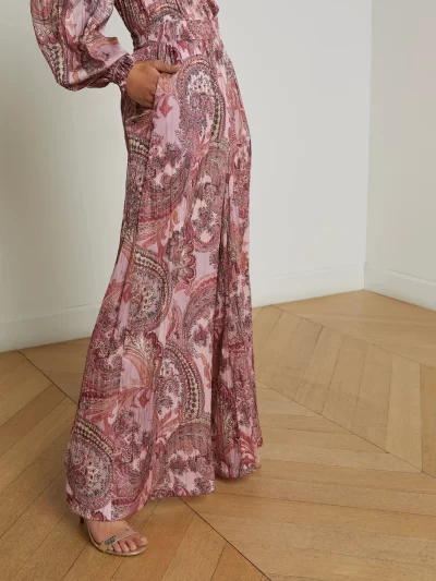 Lillian Satin Wide-Leg Pant - Image 6