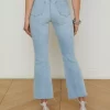 Kendra Cropped Flare Jean in Dorian - sz 26 - Image 4